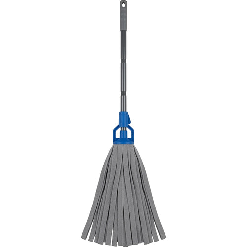 Pubxz Self-Wringing Cotton Strip Mop with Ratchet Collar Gray - Product view